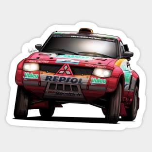 Mitsubishi Pajero Evo - Dakar Sticker